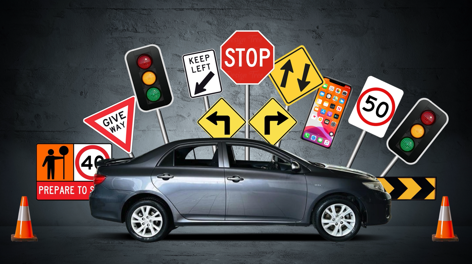 Animated road safety mini film still