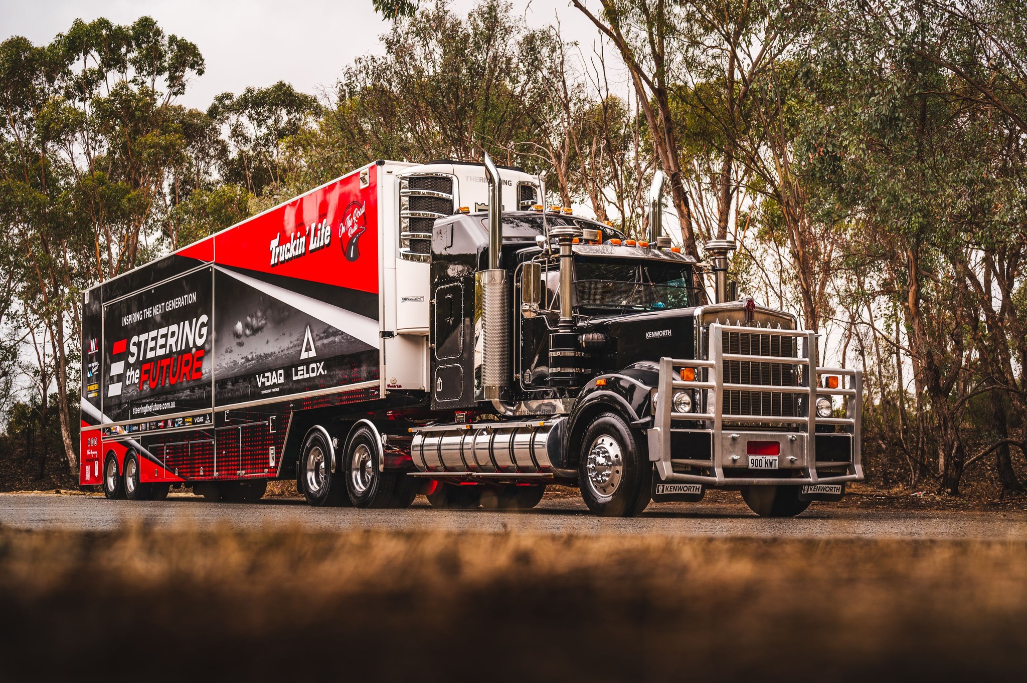 Steering the Future travelling roadshow truck